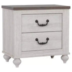 Coaster,Stillwood 2-drawer Nightstand Vintage Linen