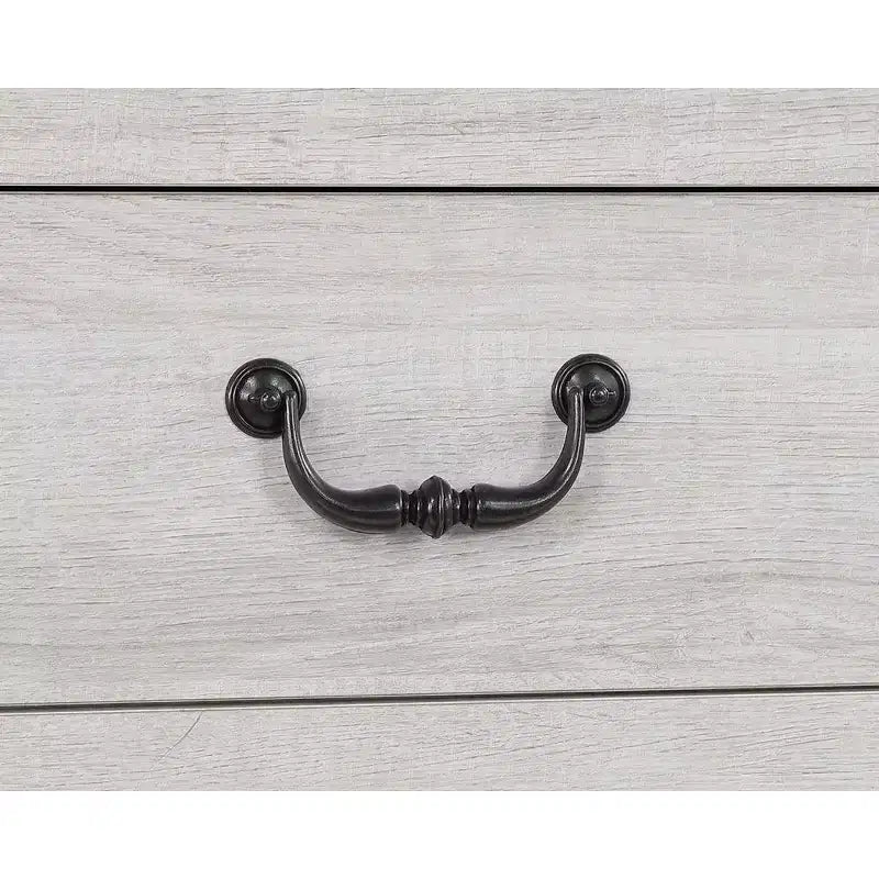 2-Drawer Nightstand Vintage Linen