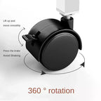 Small Standing Desk with Wheels, Stand Up Desk, Mobile Portable Rolling Laptop PC Table Adjustable Height Computer Workstation for Home Office