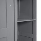 Murphy Bed with Storage Shelves and LED Lights, Foldable Wall Bed Murphy Bed Cabinet for Guest Room