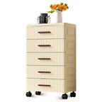 Multifunctional Storage Cabinet - Mobile Drawer Organizer for Bedroom & Living Room