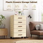 Multifunctional Storage Cabinet - Mobile Drawer Organizer for Bedroom & Living Room