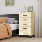 Multifunctional Storage Cabinet - Mobile Drawer Organizer for Bedroom & Living Room