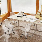 Adjustable Armless Swivel Study Chair for Kids, Dorm & Small Home Office
