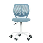 Adjustable Armless Swivel Study Chair for Kids, Dorm & Small Home Office