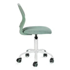 Adjustable Armless Swivel Study Chair for Kids, Dorm & Small Home Office