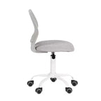 Adjustable Armless Swivel Study Chair for Kids, Dorm & Small Home Office