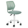 Homy Casa Adjustable Armless Swivel Study Chair for Kids, Dorm & Small Home Office