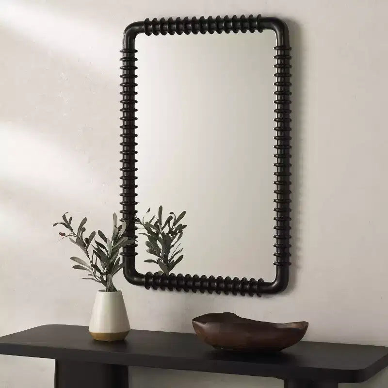 Aria Mirror - 24 x 36 - Black