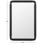 Aria Mirror - 24 x 36 - Black