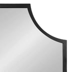 Scalloped Arch Framed Wall Mirror