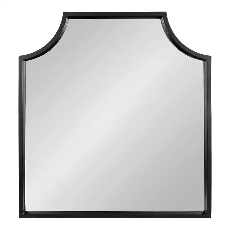 Scalloped Arch Framed Wall Mirror