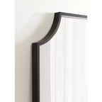 Scalloped Arch Framed Wall Mirror