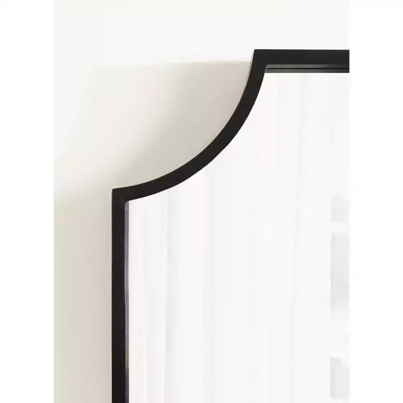 Scalloped Arch Framed Wall Mirror