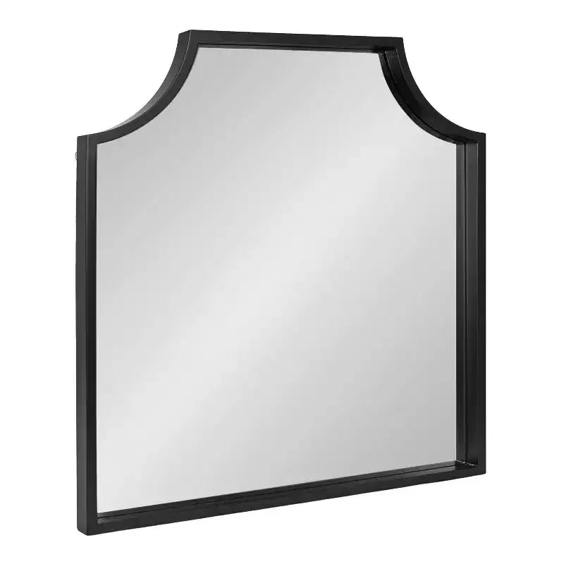 Kate and Laurel Travis Scalloped Arch Framed Wall Mirror