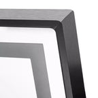 Full-Length Dressing Mirror with 3-Color Dimmable Light and Aluminum Frame, Wall Mount or Floor Bracket Standing, 21x64 - Black
