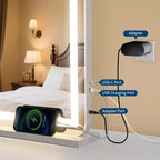 Large Vanity Mirror, 31.5x22.5 Makeup Mirror, 10X Magnifier, Non-Slip Metal Base for Vanity Desk