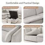 Modular Sectional Couch for Living Room
