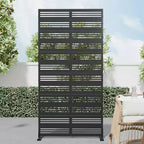 72 H Dovelina Outdoor Privacy Screen Decorative Garden Fence