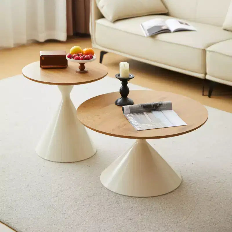 GDFStudio Henriette Modern Round Table Set
