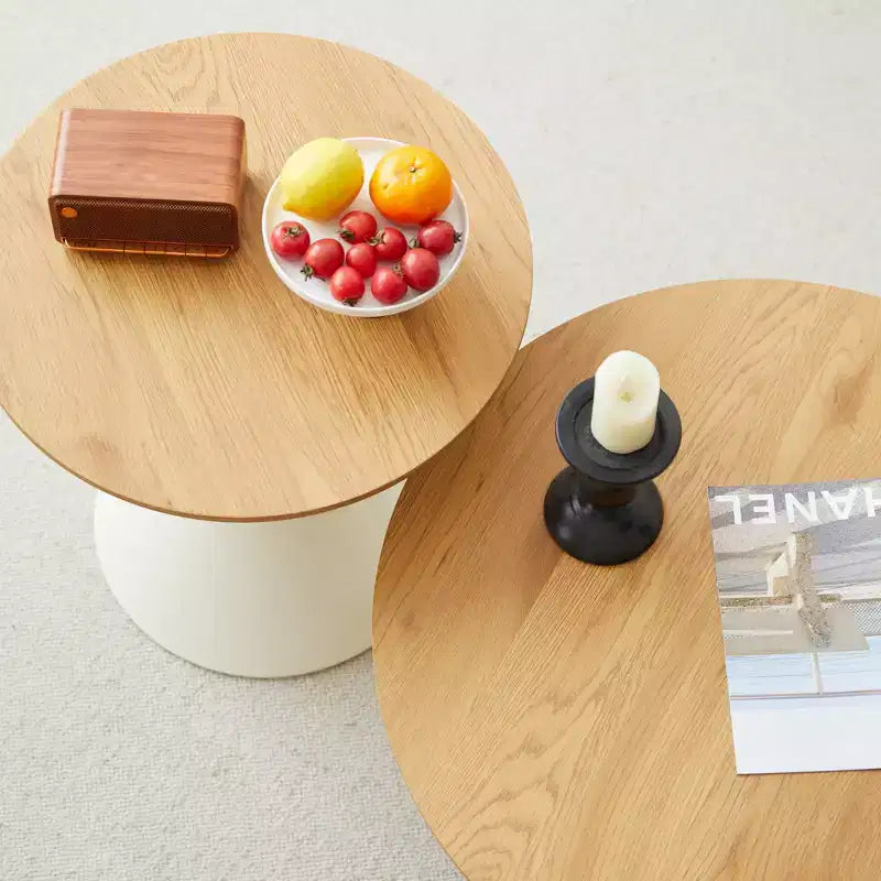 Henriette Modern Round Nesting Coffee Table Set