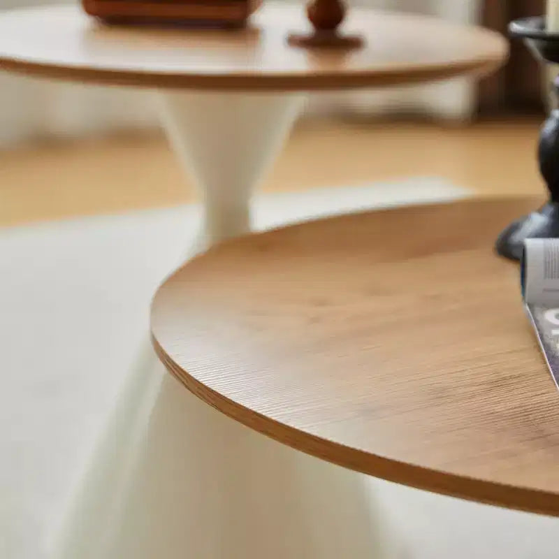 Henriette Modern Round Nesting Coffee Table Set