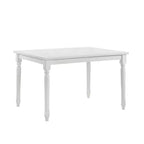 HomeRoots 48 White Solid Wood Dining Table